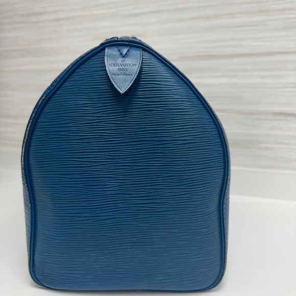 Louis Vuitton Blue Duffel Bag - Picture 4 of 9